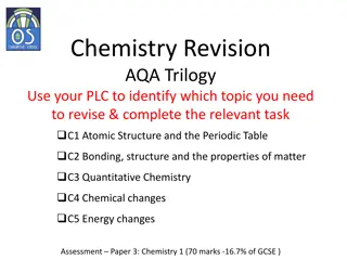 AQA Trilogy Chemistry Revision: Atomic Structure and Periodic Table