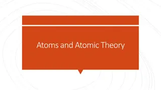 Fundamentals of Atoms and Chemical Laws