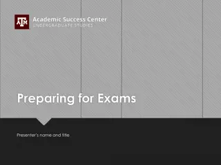 Effective Exam Preparation Strategies: A Comprehensive Guide