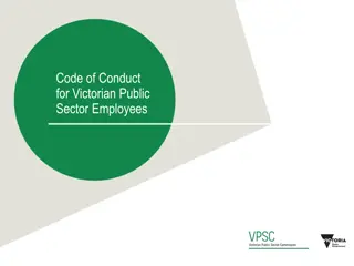 Understanding the Victorian Public Sector Code of Conduct