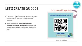 LET’S CREATE QR CODE