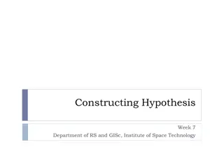 Hypotheses in Research: Importance and Development