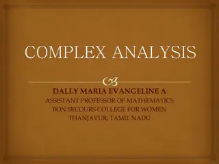 COMPLEX ANALYSIS