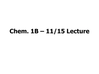 Coordination Complexes and Transition Metals