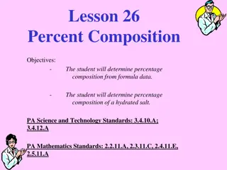 Percentage Composition in Chemistry