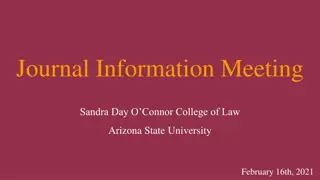 Joining a Law Journal at Sandra Day O'Connor College of Law