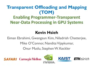 TOM: Enabling Programmer-Transparent Near-Data Processing in GPU Systems