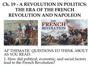 A Revolution in Politics: French Revolution and Its Impact