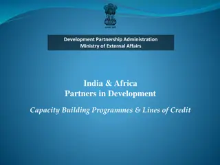 India's Partnership with Africa: A Path of Development and Collaboration