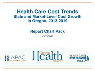 Health Care Cost Trends in Oregon: 2013-2019 Report Insights