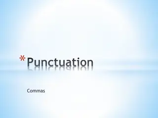 Mastering the Proper Use of Commas in Punctuation