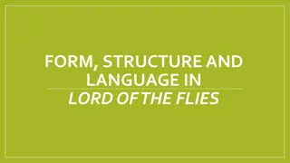 Form, Structure, and Language in Lord of the Flies