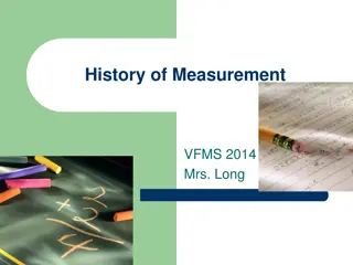 Evolution of Measurement Systems Over Time