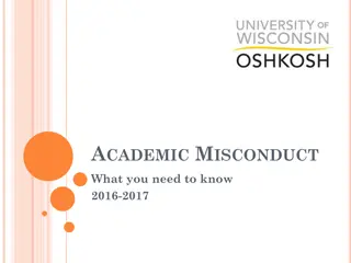 Academic Misconduct in University: Understanding and Prevention