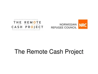 Supporting Remote Cash Projects in Emergencies - Insights from NRC's Operations in Syria