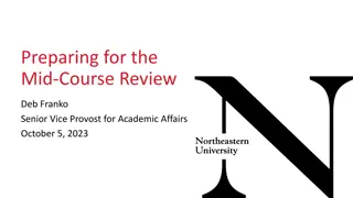 The Mid-Course Review for Tenure-Track Faculty