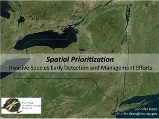 Prioritizing Invasive Species Management Efforts in New York State