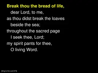 Seek the Living Word: A Hymn of Devotion