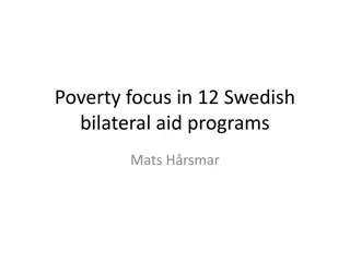 Swedish Bilateral Aid Programs: Focus on Poverty Reduction in 12 Partner Countries