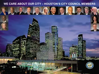 Overview of Houston City Council Members and Budgets