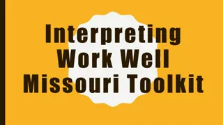 Interpreting Work Well Missouri Toolkit