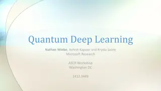 Quantum Deep Learning: Challenges and Opportunities in Artificial Intelligence