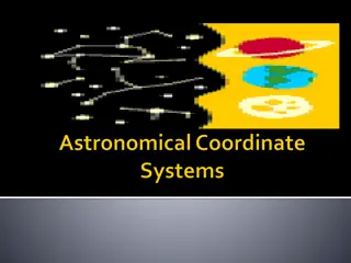 Horizontal Coordinate System in Astronomy