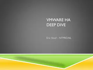 Understanding VMware High Availability Deep Dive Concepts