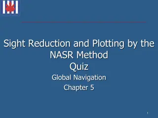 Sight Reduction and Plotting by the NASR Method Quiz