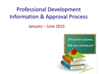 Professional Development Information & Approval Process Guidelines