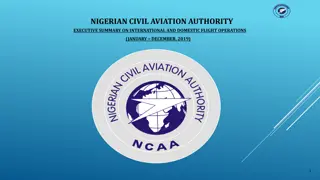 Nigerian Civil Aviation Authority Annual Flight Operations Summary 2019