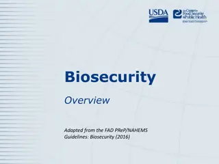 Comprehensive Biosecurity Guidelines for Disease Prevention