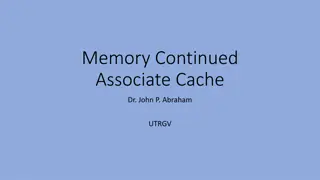 Cache Memory in Computer Systems