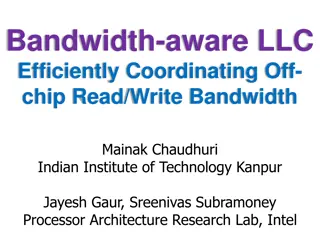 Enhancing Off-chip Bandwidth Utilization for Improved System Performance