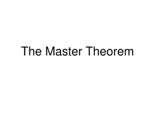 Understanding the Master Theorem for Recursion Equations