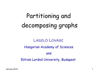 Graph Partitioning and Decomposition Techniques