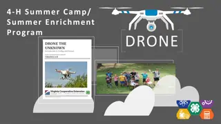 Drone Enrichment Programs at 4-H Summer Camp