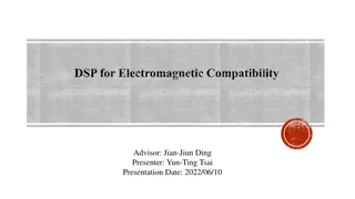 Electromagnetic Compatibility Through DSP and Signal Integrity