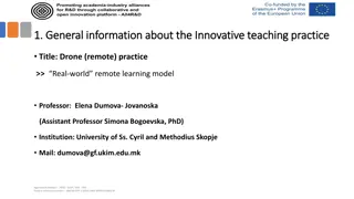 Drone (Remote) Practice - Real-World Remote Learning Model