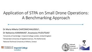 Application of STPA on Small Drone Operations: A Benchmarking Approach