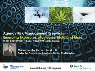 Emerging Insurance Exposures: Marijuana and Mold Risks Discussion