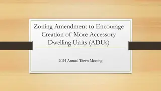 Encouraging Accessory Dwelling Units (ADUs) in Brookline: 2024 Zoning Amendment