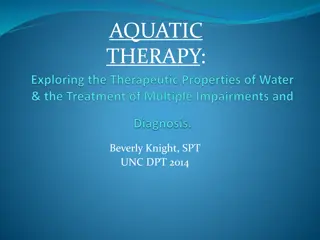 Aquatic Therapy: Benefits, Techniques, and Research Findings