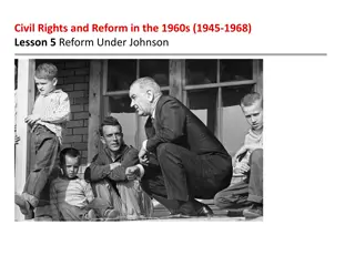 Reform and Progress Under Johnson's Great Society Programs