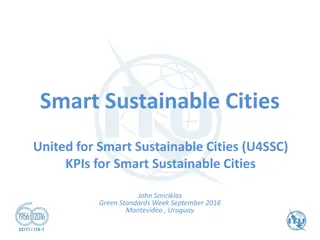 United for Smart Sustainable Cities (U4SSC) Initiative Overview