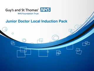 Junior Doctor Local Induction Pack at Guy's and St Thomas NHS Foundation Trust