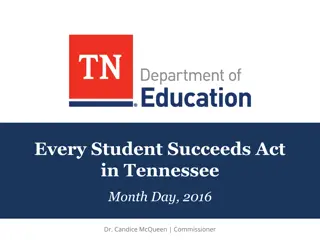 Every Student Succeeds Act (ESSA) in Tennessee - Overview and Key Points