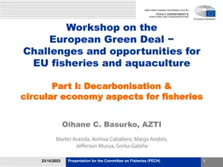 Challenges and Opportunities for EU Fisheries in the European Green Deal Workshop