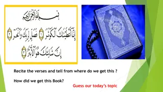 The Revelation of the Quran to Prophet Muhammad