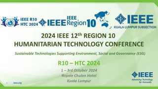 IEEE R10 HTC 2024: Sustainable Technologies for Humanitarian Solutions